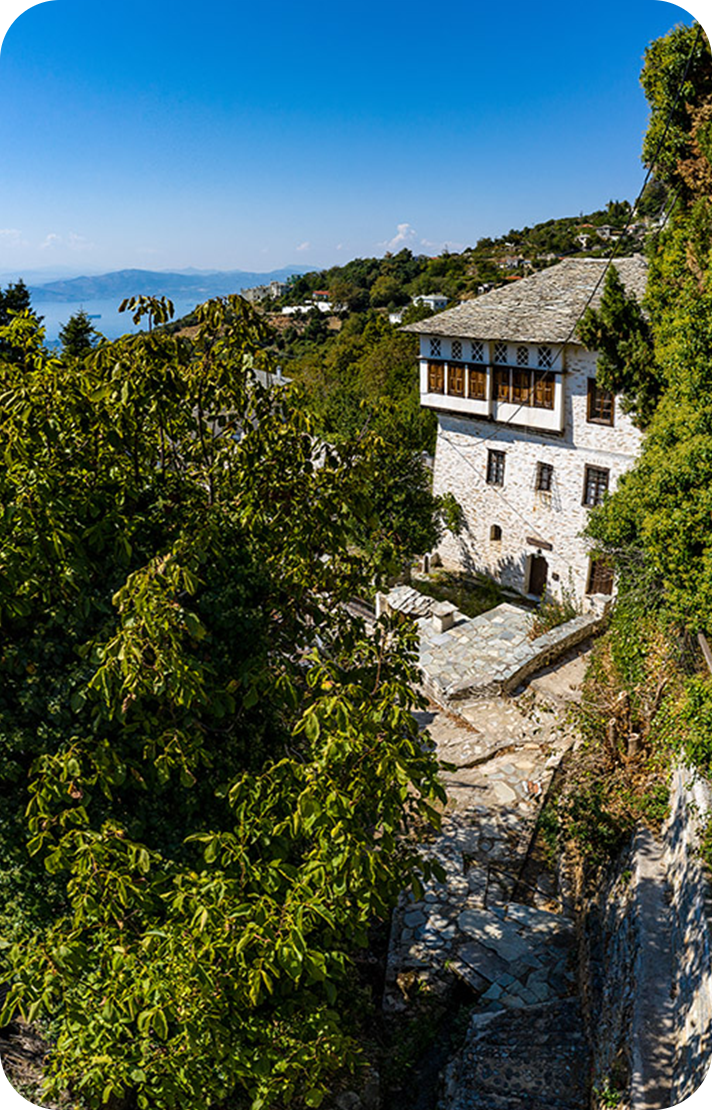 agios georgios old mansion pelion view